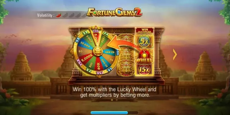 Some information introducing the Fortune Gems slot game